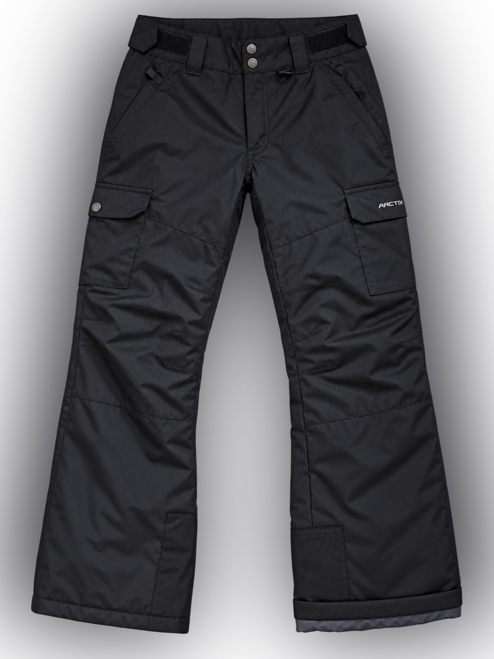 Arctix Youth Medium Black Insulated Snow Ski Pants – 25” Inseam
